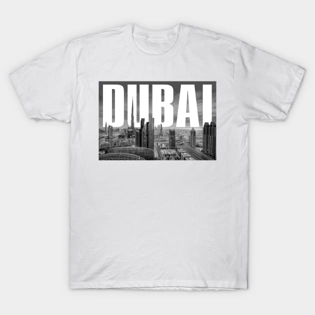 Dubai Cityscape T-Shirt by PLAYDIGITAL2020